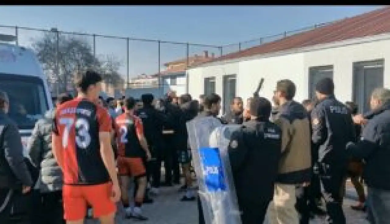 Van'da Bölgesel Amatör maçı sonrası olaylar çıktı