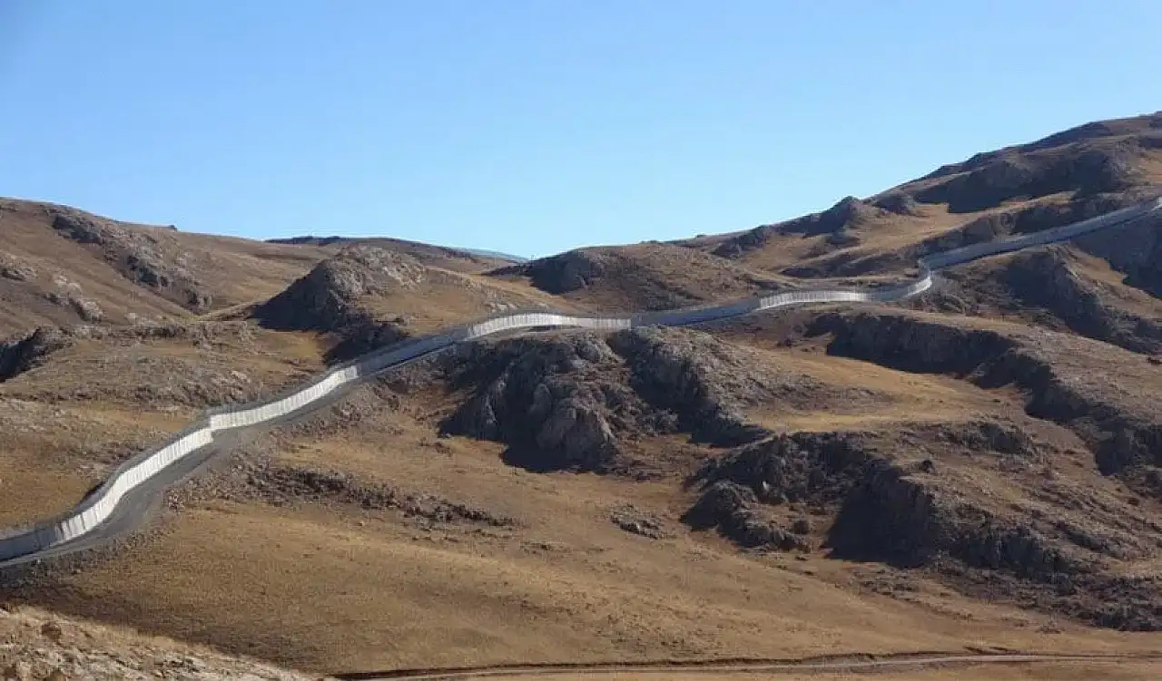 Van sınır duvarında sona yaklaşıldı