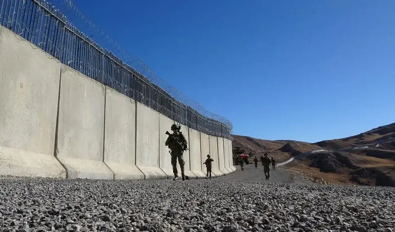 Van sınır duvarında sona yaklaşıldı