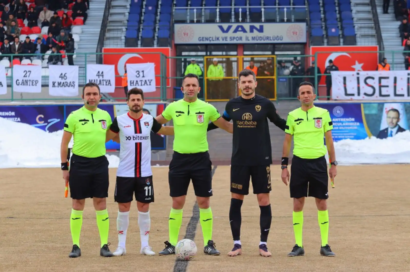 Vanspor-Amedspor dostluk maçı