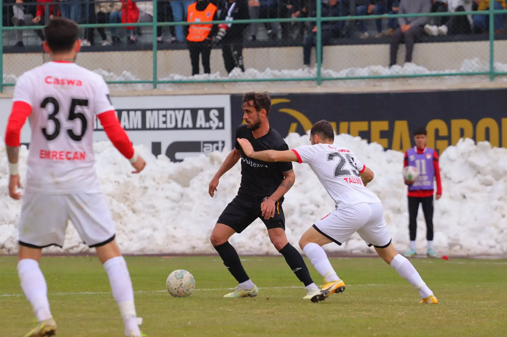 Vanspor Kastamonuspor maçından kareler