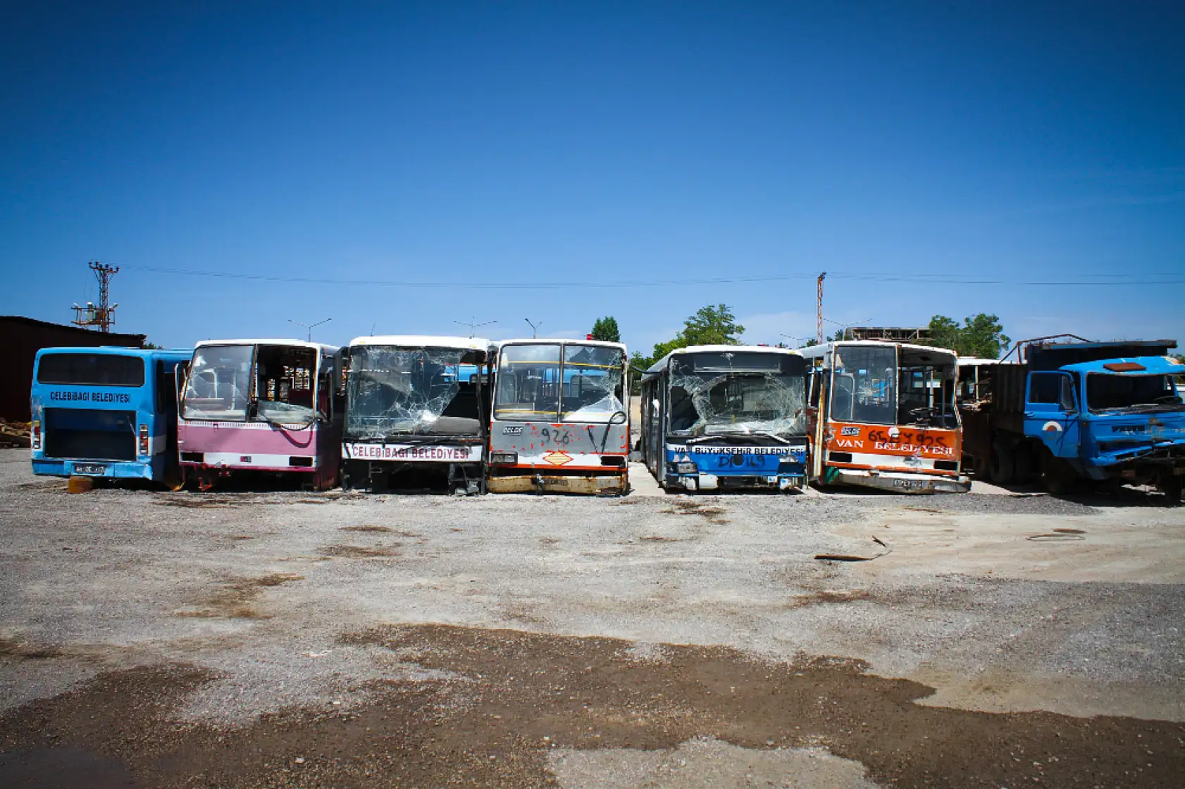 Van'ın emektar otobüsleri