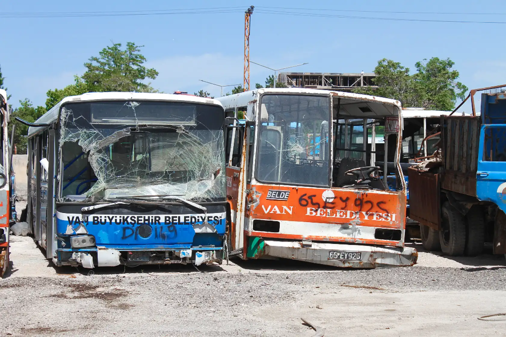 Van'ın emektar otobüsleri