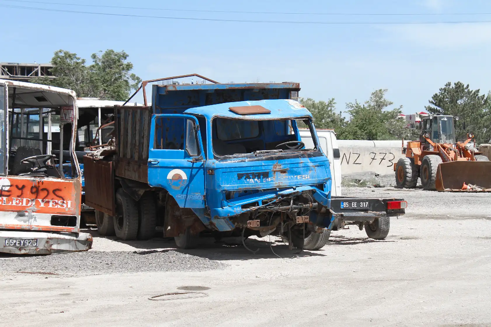 Van'ın emektar otobüsleri