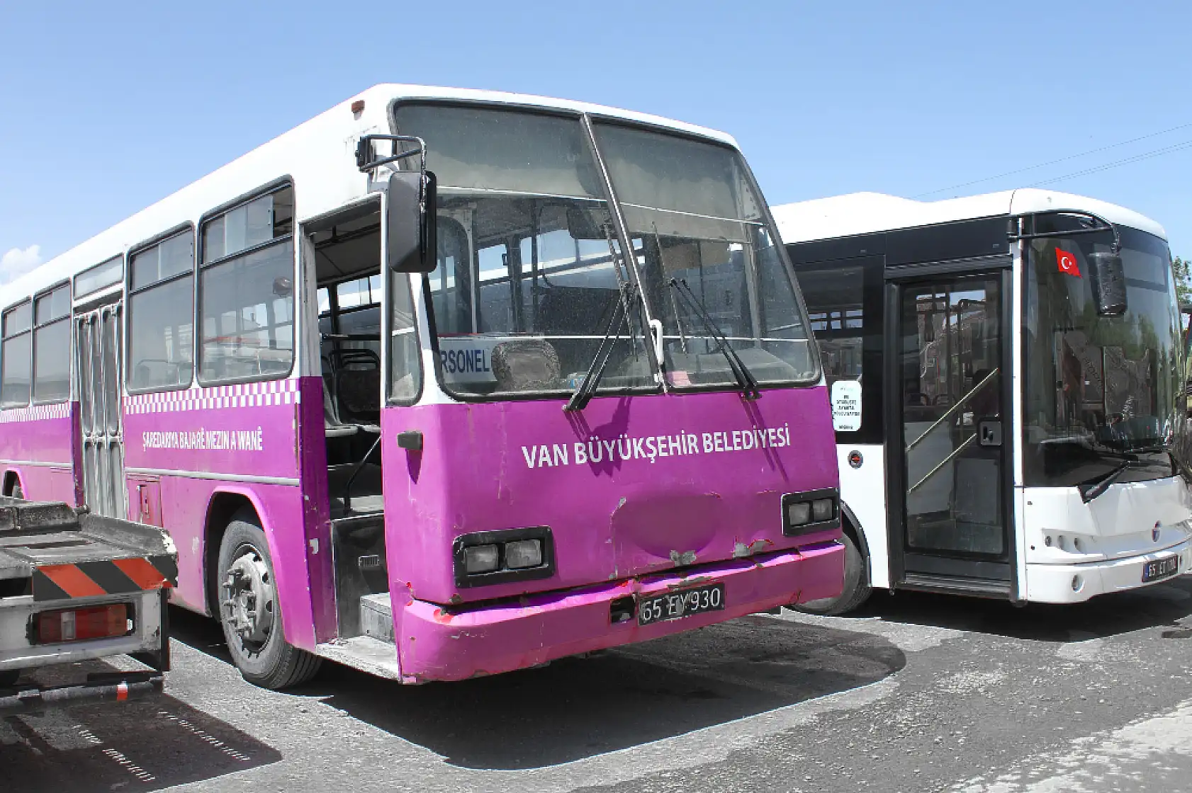 Van'ın emektar otobüsleri