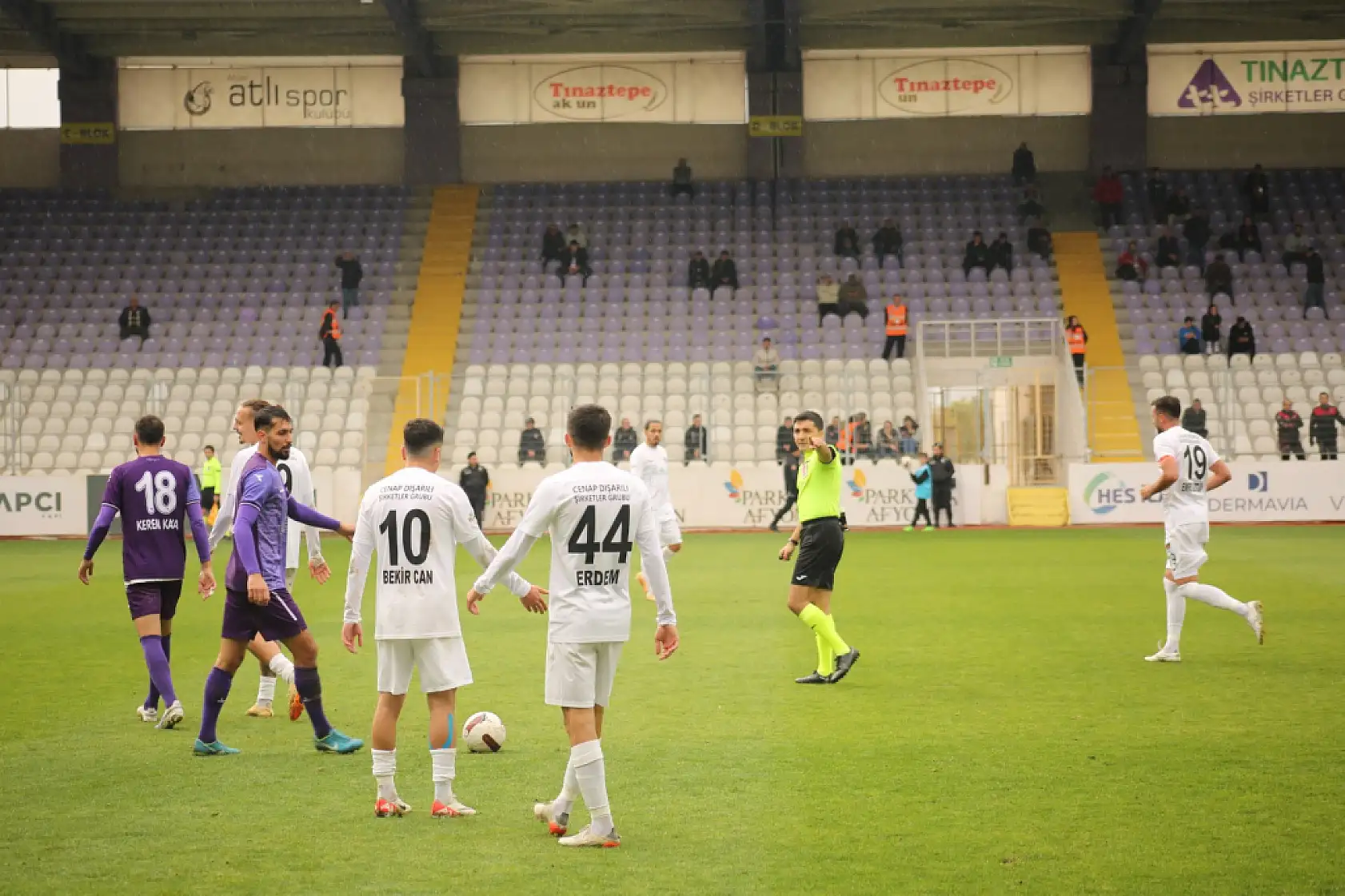 Afyonspor 0-1 Vanspor maçından kareler