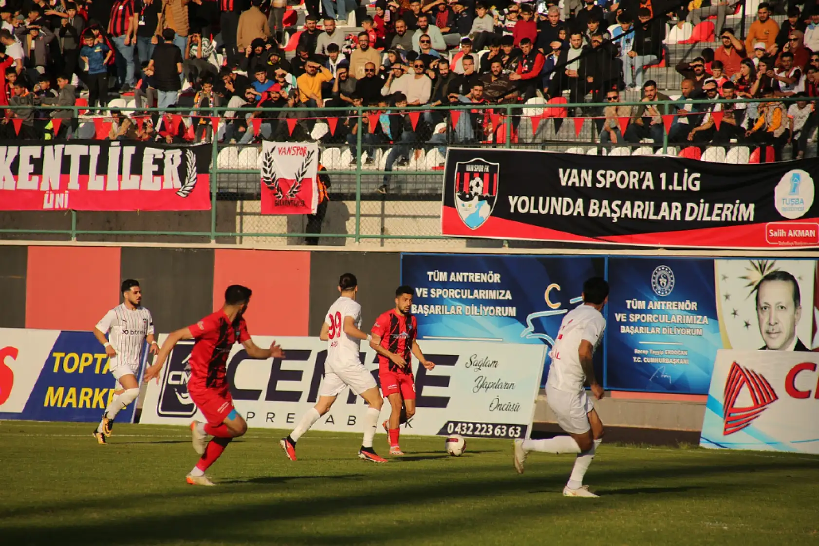 Vanspor FK - Diyarbekirspor maçından kareler...