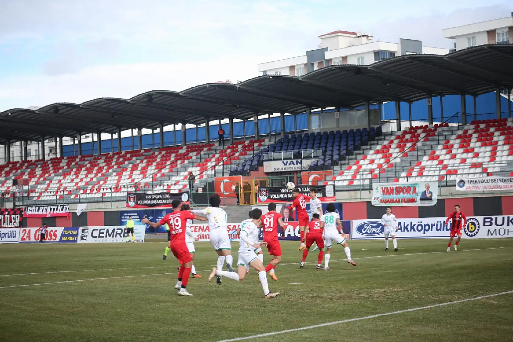 Vanspor FK - Bursaspor maçından kareler