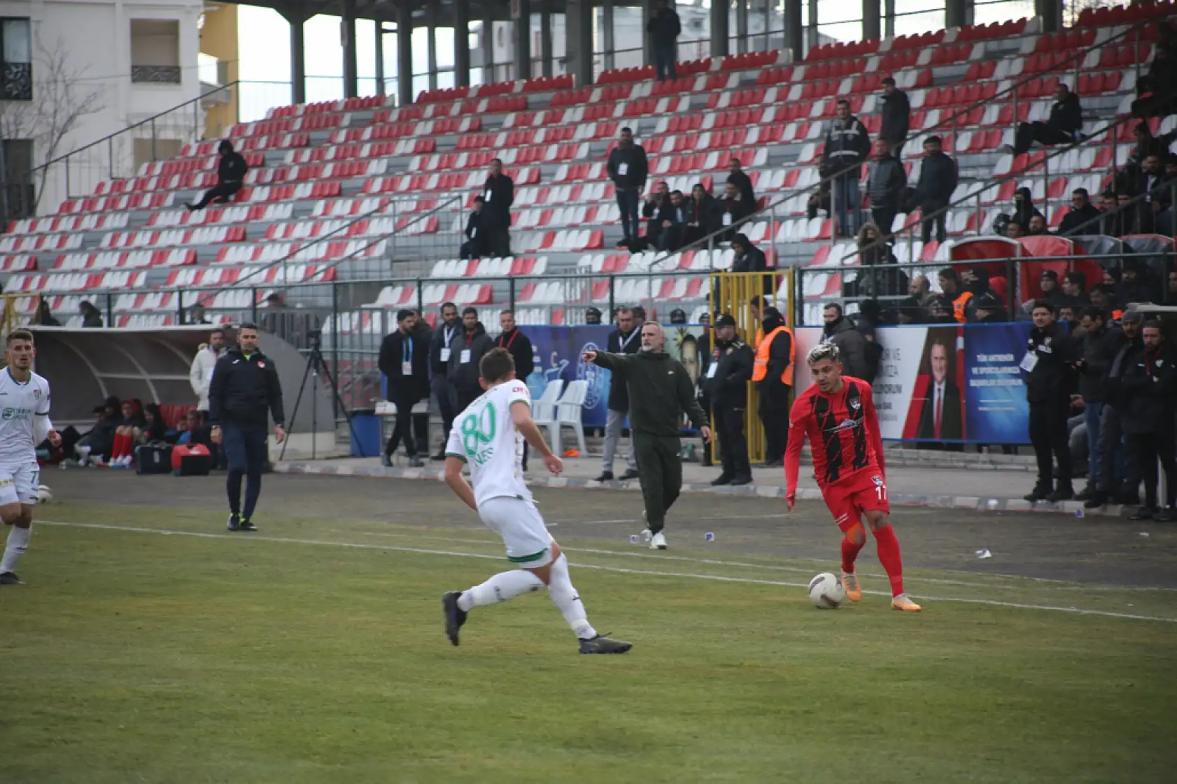 Vanspor FK - Bursaspor maçından kareler