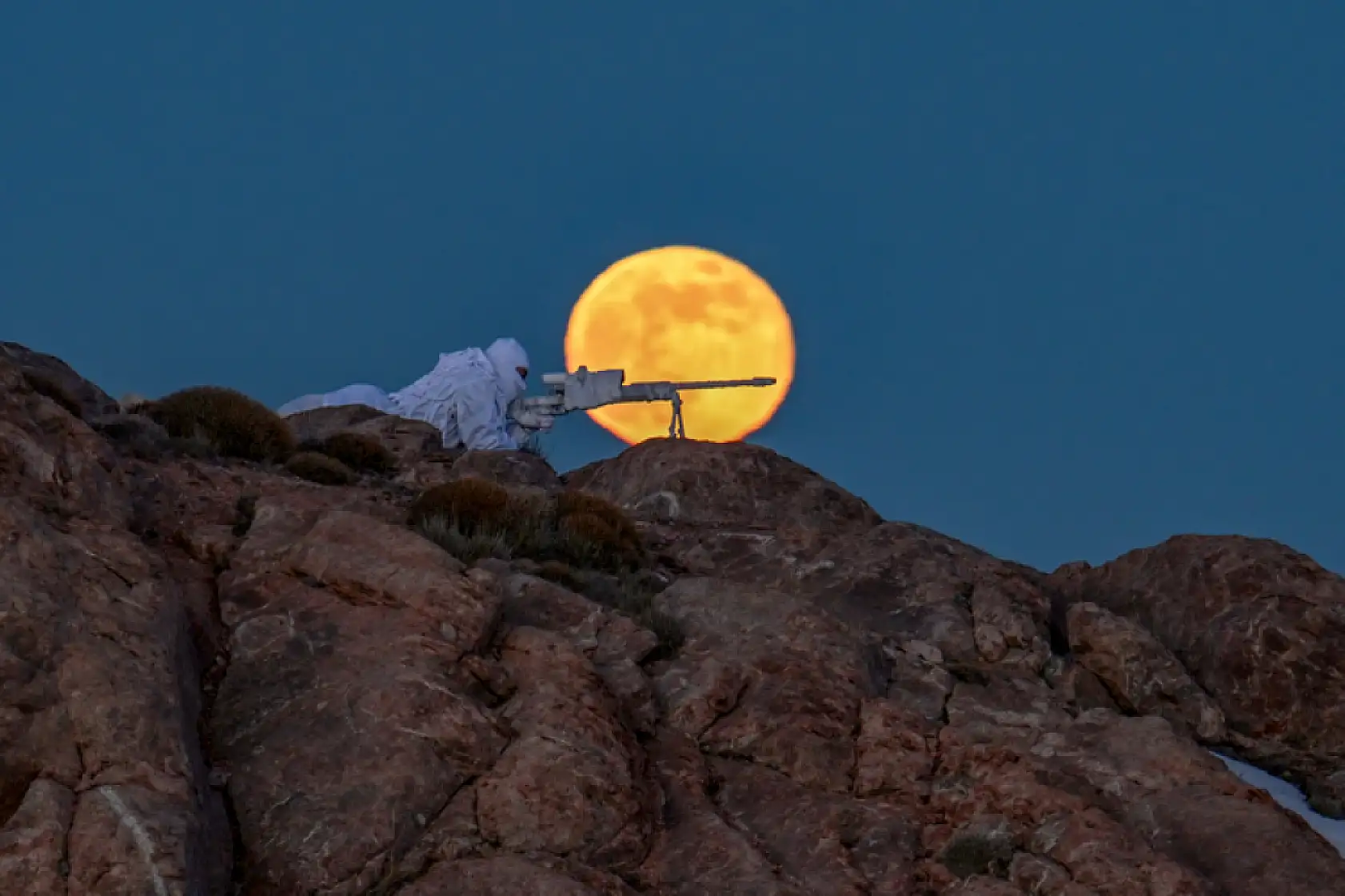 AA Van Muhabiri Özkan Bilgin'in kareleri yine ülke gündeminde!