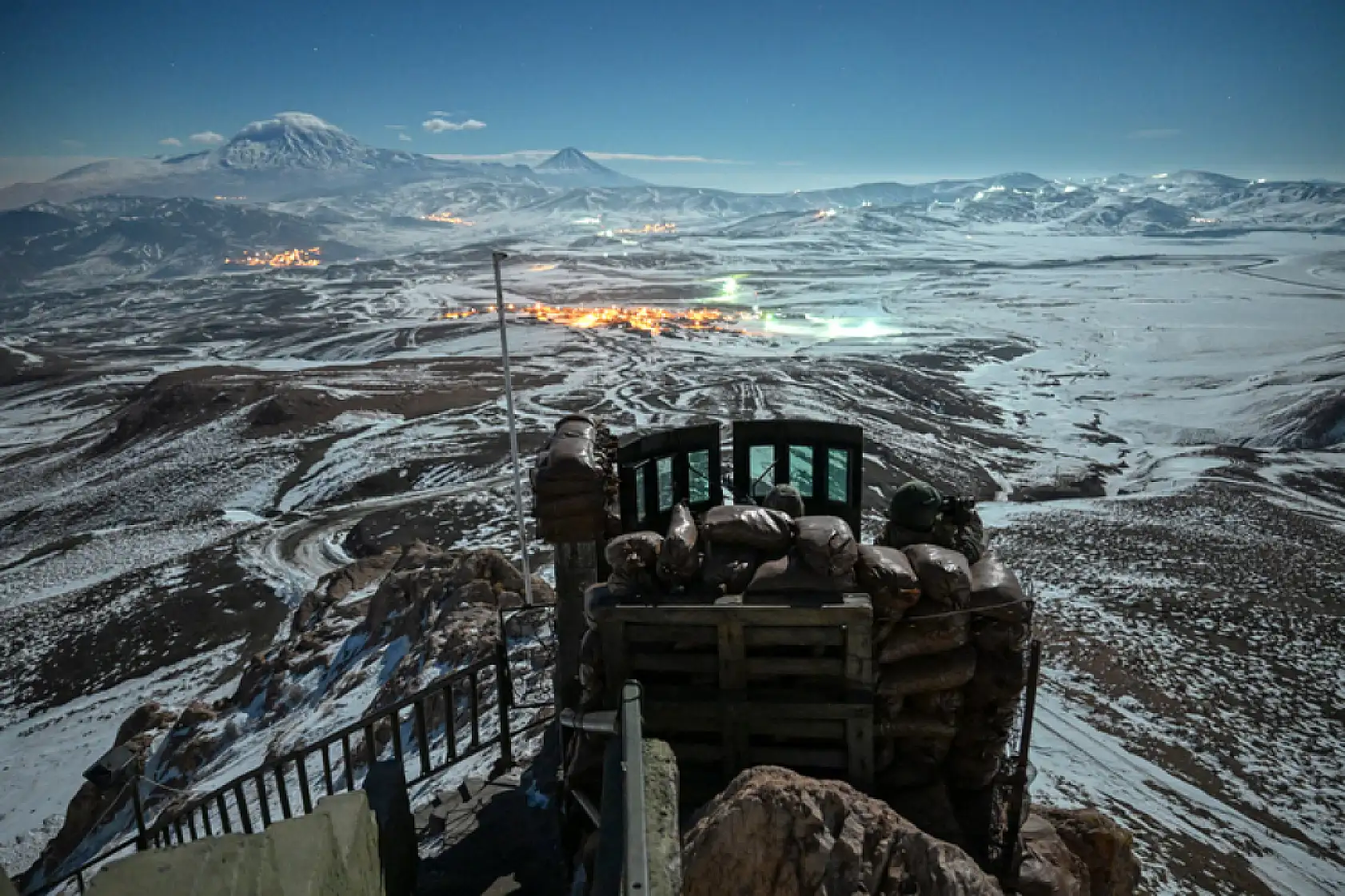 AA Van Muhabiri Özkan Bilgin'in kareleri yine ülke gündeminde!