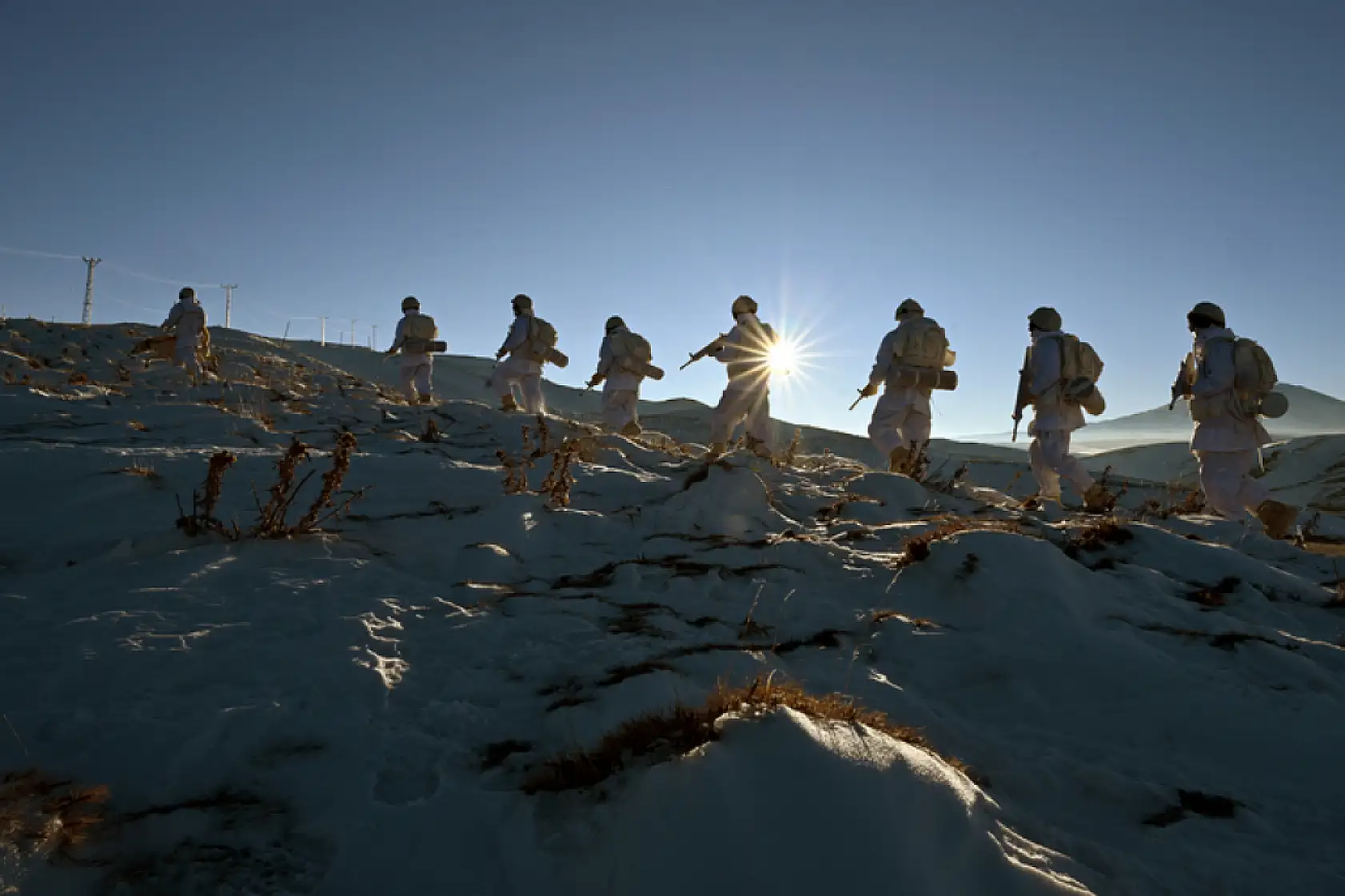 AA Van Muhabiri Özkan Bilgin'in kareleri yine ülke gündeminde!