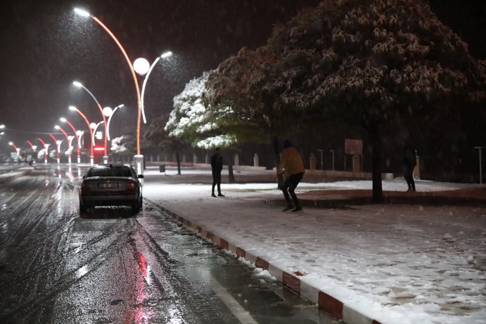 Van'da kar manzaraları... 21 Kasım 2023