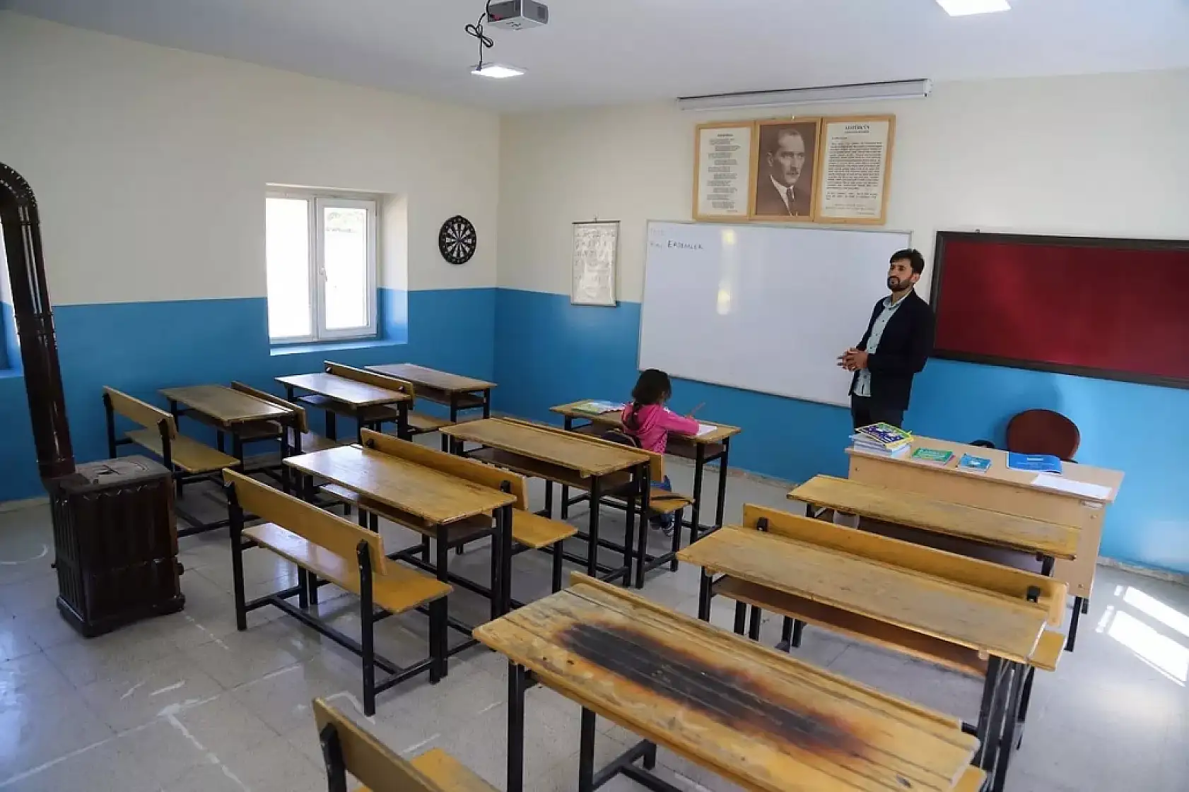 Van'da tek öğrencili okul görenleri şaşırtıyor!