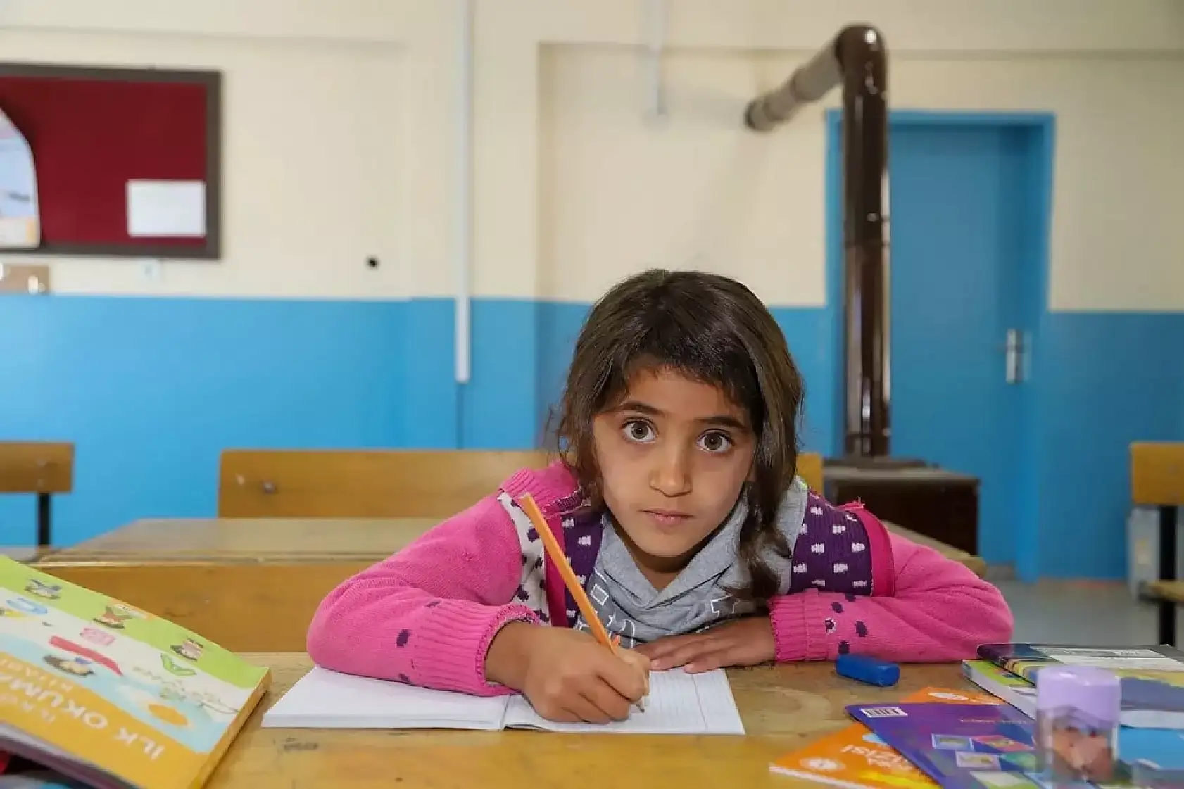 Van'da tek öğrencili okul görenleri şaşırtıyor!