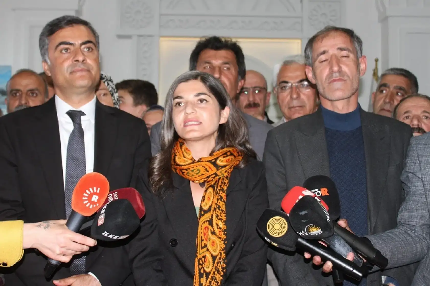 Zeydan ve Şedal Büyükşehir Belediye binasında! İşte ilk görüntüler