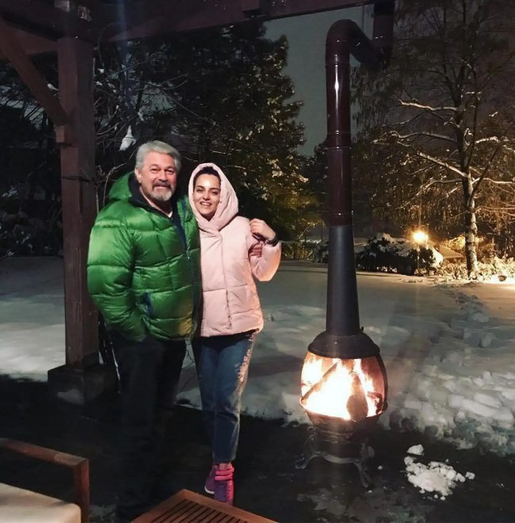 78 yaşındaki Türk Ukrayna güzeli ile evlendi