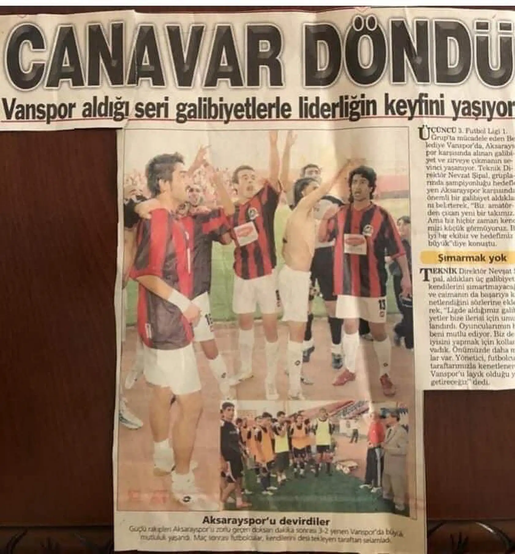 Vanspor nostalji...