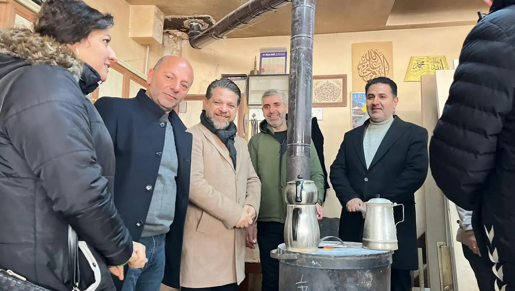 AK Parti İpekyolu Teşkilatından Yeni Marangozcular Sanayi Sitesi'ne Esnaf Ziyareti