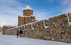 Akdamar Adasında kış...