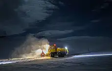 Van'da kar manzaraları