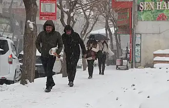 Meteoroloji'den Van için kar ve çığ uyarısı