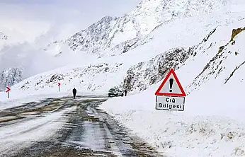 Van'a çifte uyarı: Hem çığ hem dondurucu soğuklar bekleniyor
