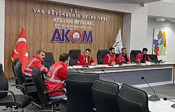 Van Büyükşehir anlık takipte!