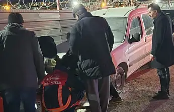 Van'da hastane otoparkında yangın!