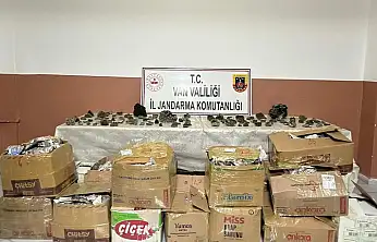 Van'da piyasa değeri 2 milyon TL olan kuvars taşı ele geçirildi