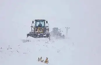 Van'da yüzlerce yerleşim yeri yolu kapandı