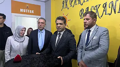 AK Parti İpekyolu İlçe Başkanlığı yeni binasının açılışı yapıldı