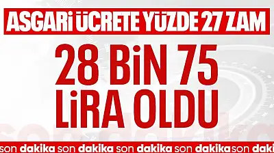 SON DAKİKA! 2026 yılı asgari ücreti belli oldu