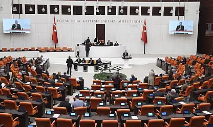 Vergiye yönelik düzenlemeleri de içeren kanun teklifi TBMM Genel Kurulunda
