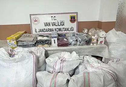 Van'da 3 milyon 250 bin TL değerinde kaçak malzeme ele geçirildi