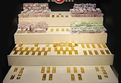 Van'da 66 kilo altın ele geçirildi