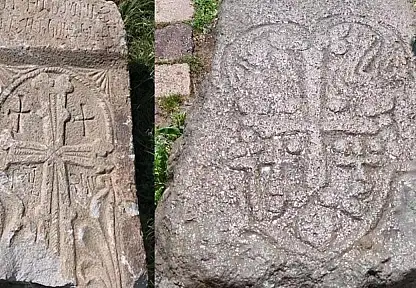 Van'da Bizans dönemine ait stel ele geçirildi