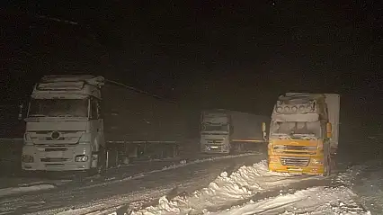 Van- Ağrı karayolu trafiğe kapatıldı