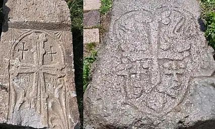 Van'da Bizans dönemine ait stel ele geçirildi