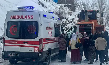 Van'da hasta kurtarma operasyonu