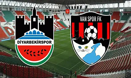 Vanspor Diyarbekirspor maçı hangi gün, saat kaçta?