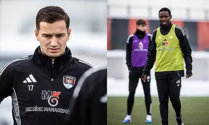 Vanspor'un son transferleri takımla çalışmalara başladı