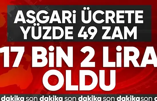 2024 yılı asgari ücreti ne kadar oldu? İşte yeni asgari ücret