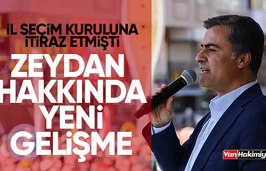 Abdullah Zeydan hakkında yeni gelişme!