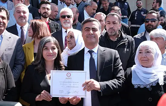 Abdullah Zeydan mazbatasını aldı! İşte ayrıntılar