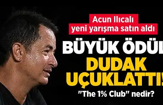 Acun Ilıcalı yeni yarışması nedir? Büyük ödül dudak uçuklattı!