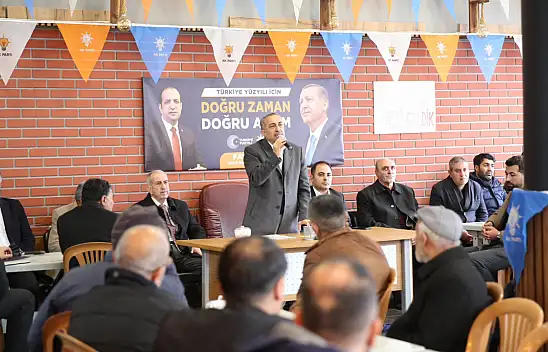 AK Parti adayı Abdulahat Arvas'a afiş şoku!