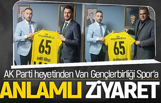 AK Parti'den Van Gençlerbirliği Spor Kulübüne ziyaret
