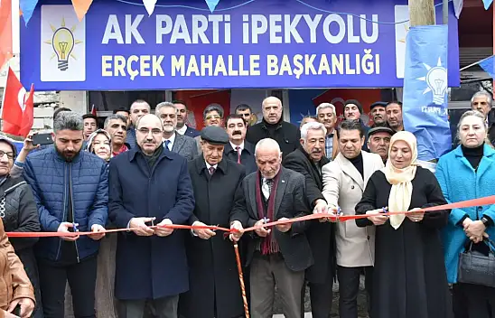 AK Parti, Erçek mahalle başkanlığı ofisi açıldı