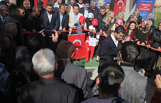 AK Parti İpekyolu'nda mahalle temsilciliği açılışları başladı